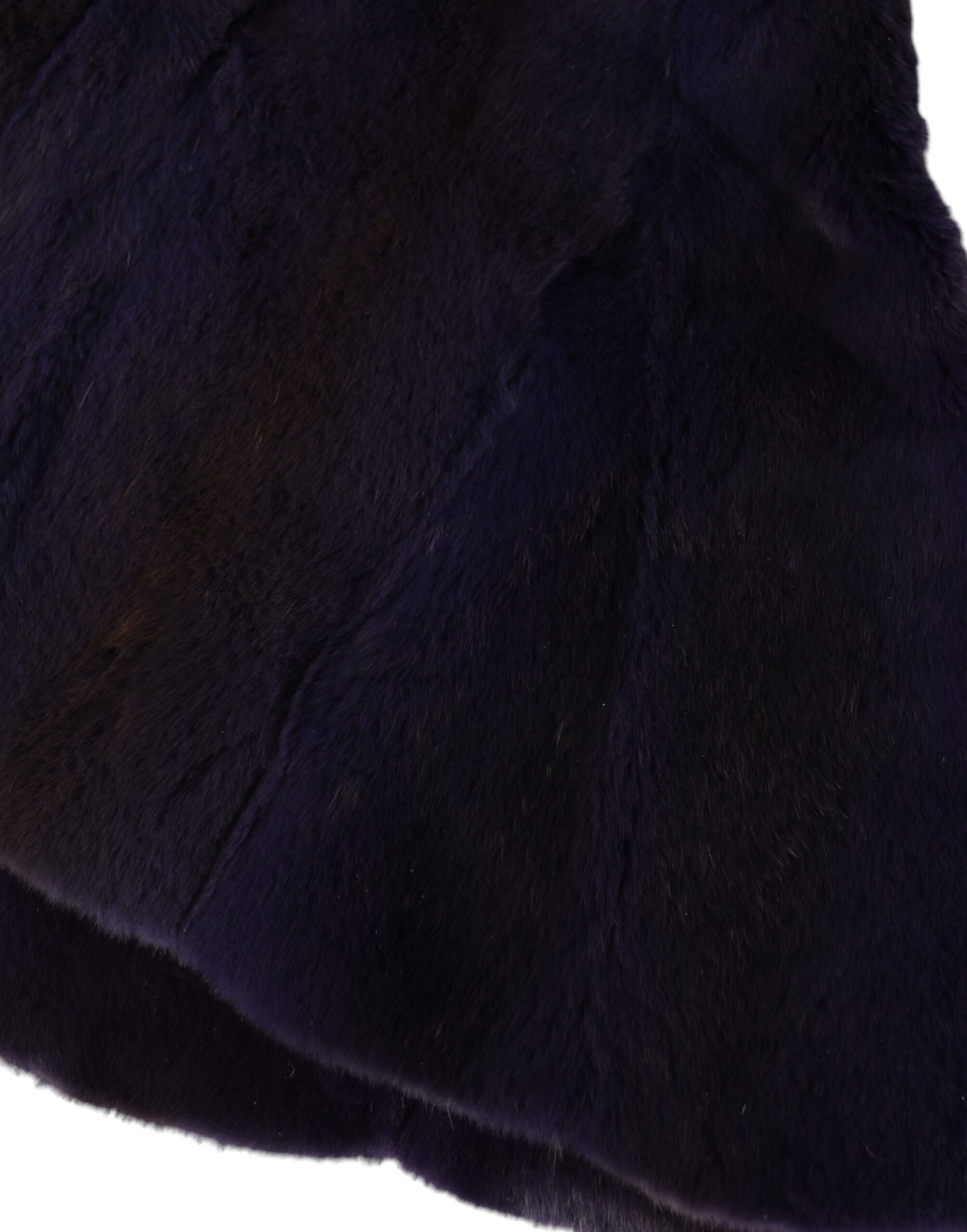 Dolce &amp; Gabbana – Schwarzer Hut mit Wieselfell-Wickel