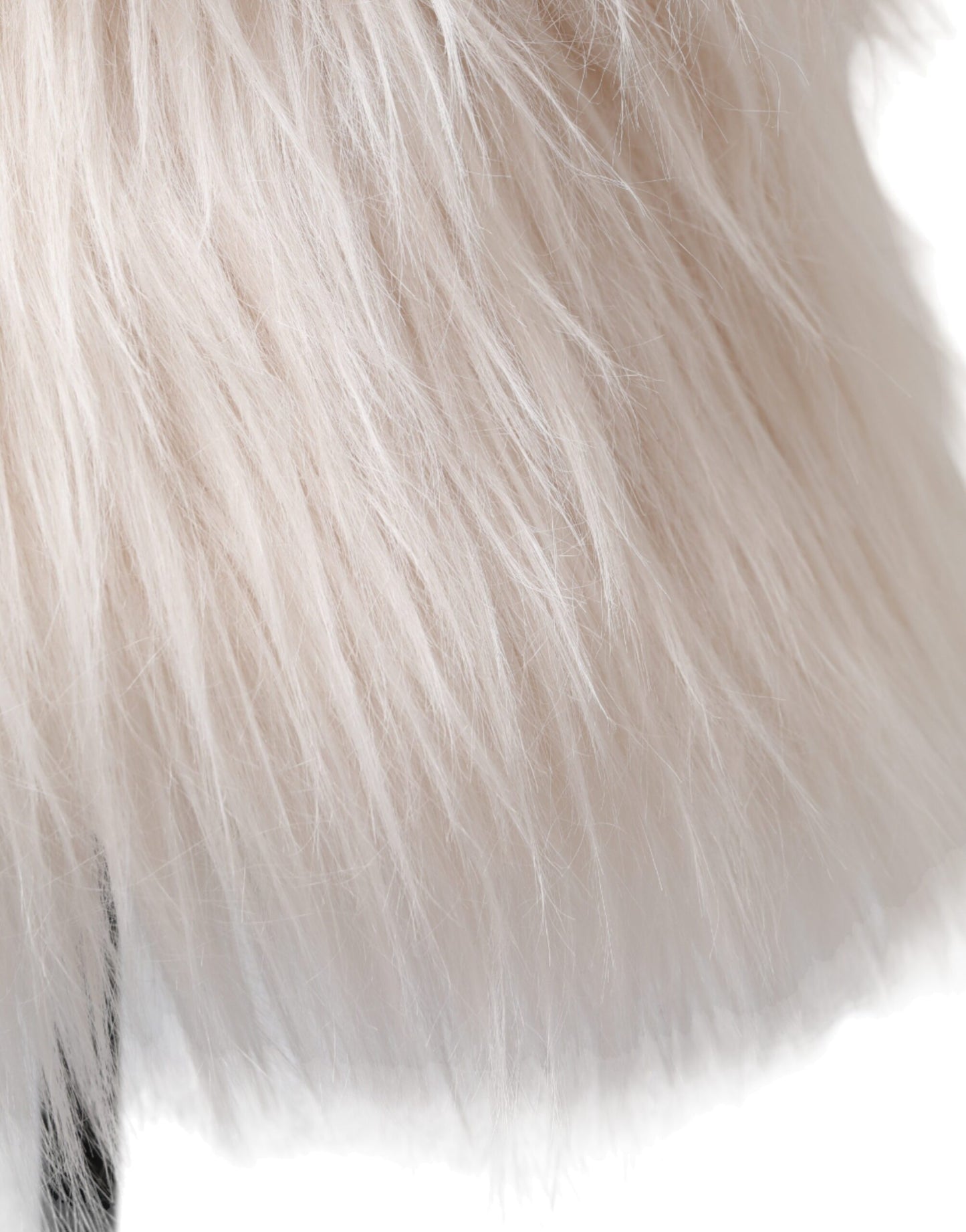 Dolce &amp; Gabbana – Weißer Fischerhut aus Acrylfell für Damen