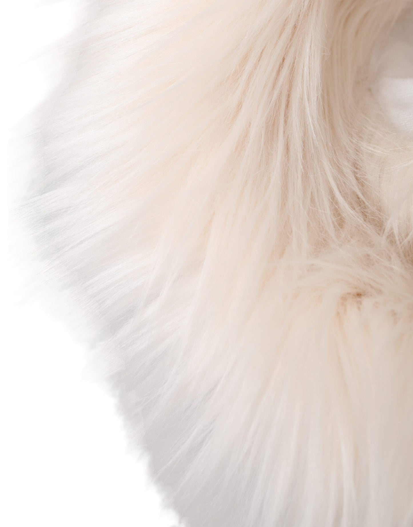 Dolce &amp; Gabbana – Weißer Fischerhut aus Acrylfell für Damen