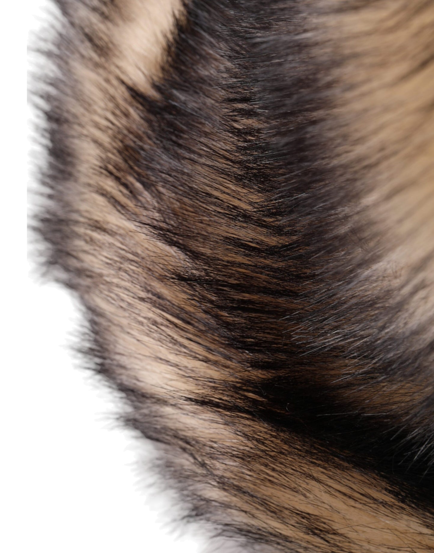 Dolce &amp; Gabbana – Fedora-Hut aus Modacryl und Kunstpelz in Braun