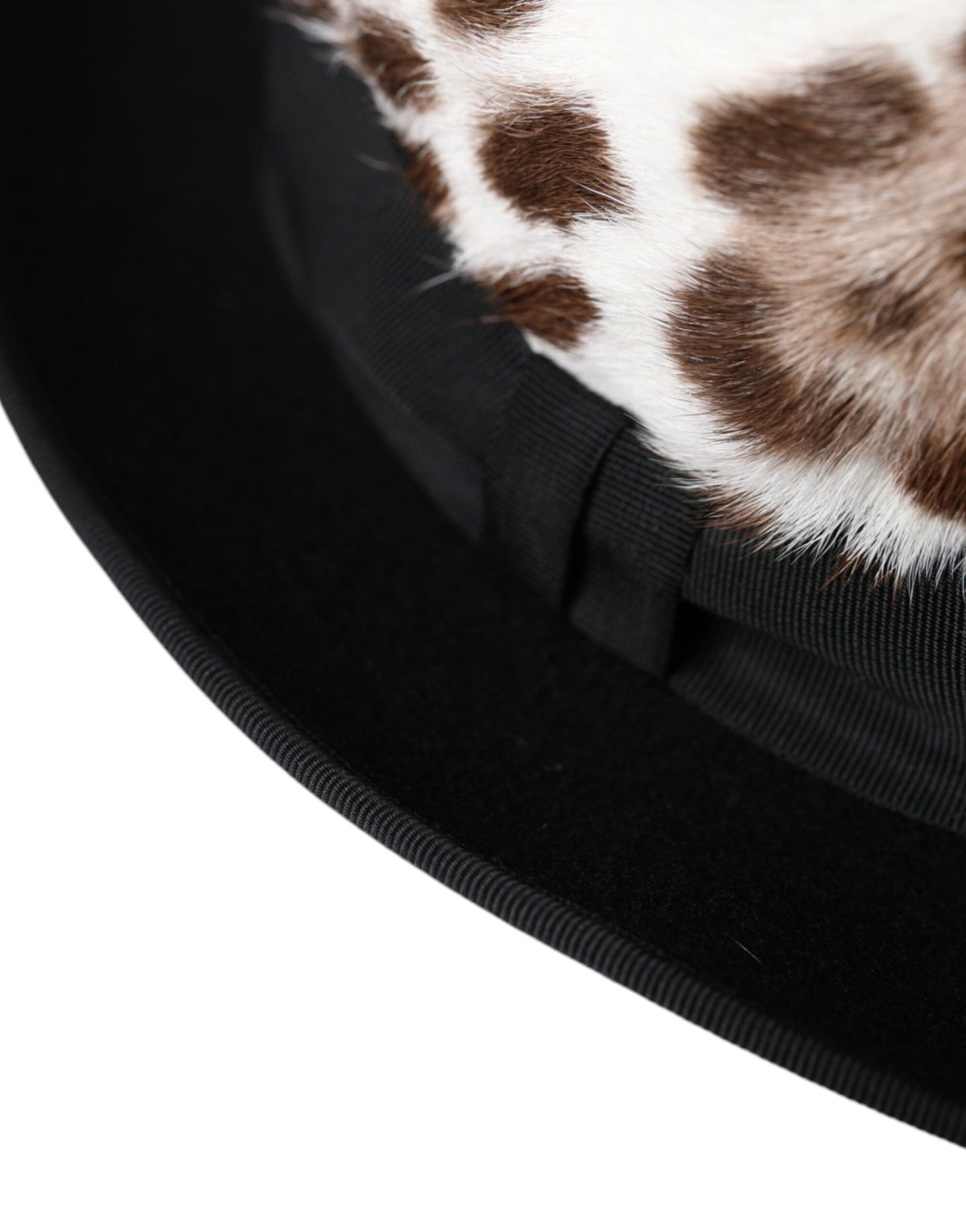 Dolce &amp; Gabbana Mehrfarbiger Leoparden-Fedora-Hut für Damen