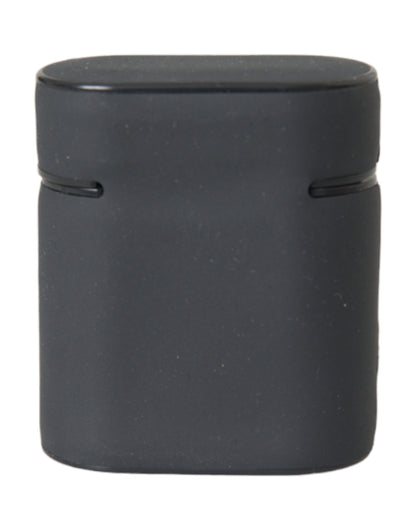 Dolce &amp; Gabbana – Airpods-Hülle aus Silikon mit geprägtem Logo in Schwarz und Weiß