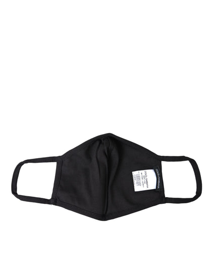 Dolce &amp; Gabbana Gesichtsmaske mit elastischem Ohrschlaufen und Leopardenmuster in Mehrfarbig