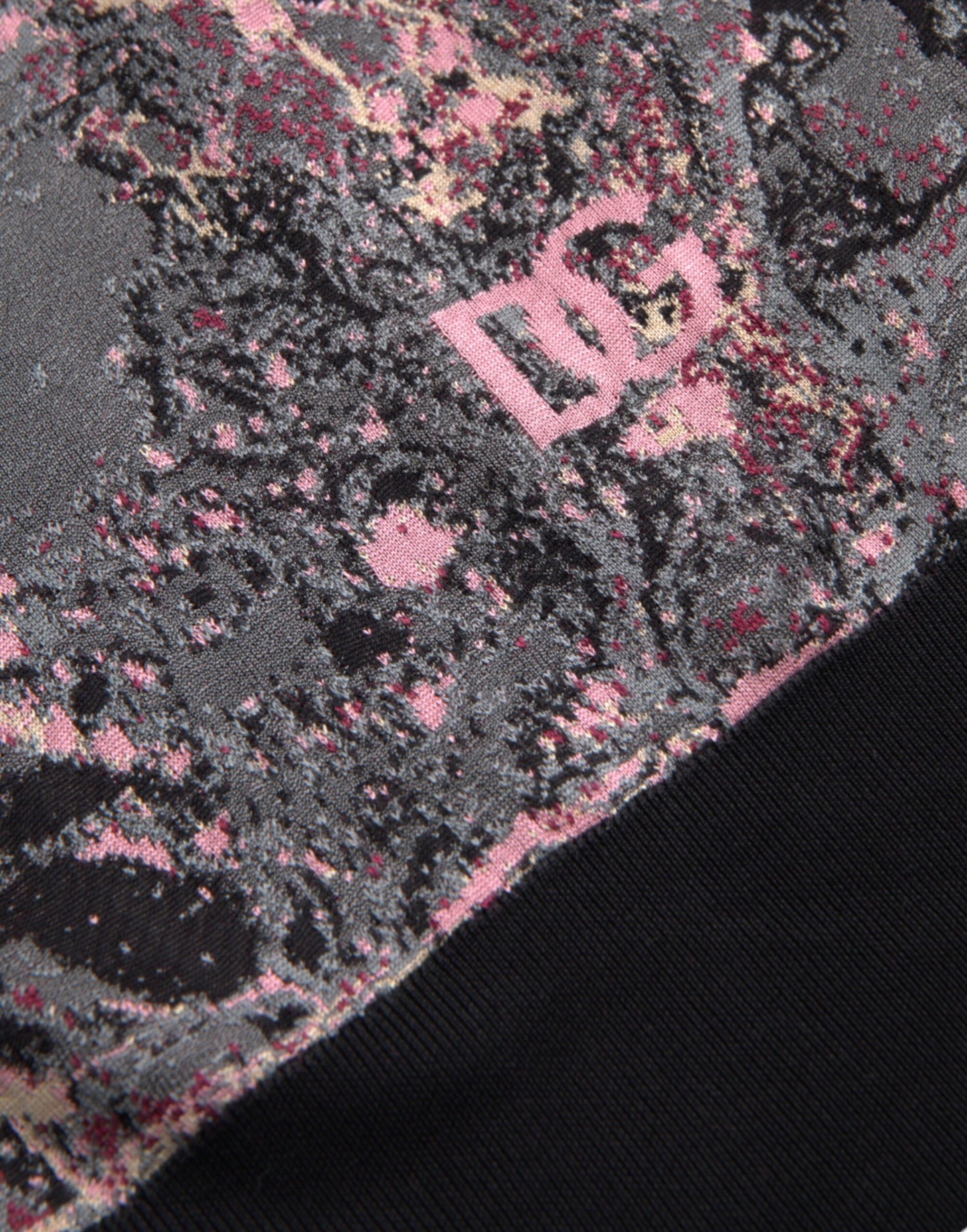 Dolce &amp; Gabbana Herrenpullover mit Rollkragen und mehrfarbiger Grafik