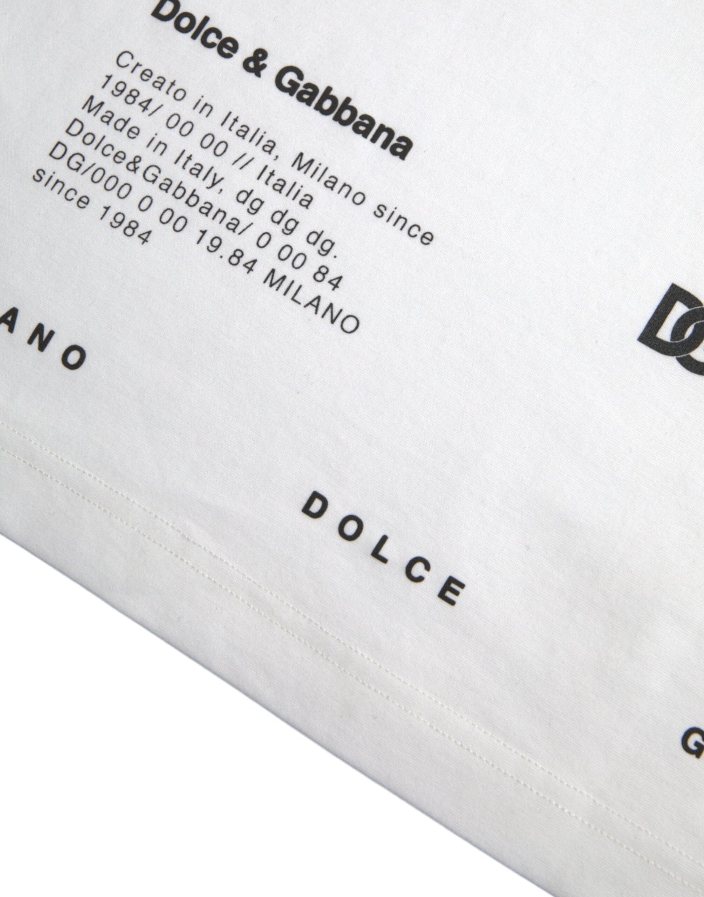 Dolce &amp; Gabbana – Weißes Herren-T-Shirt aus Baumwolle mit rotem Lippen-Print