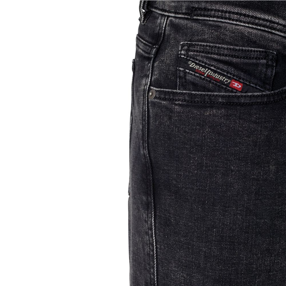 Diesel Schwarze Baumwolljeans für Herren