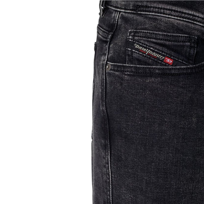 Diesel Schwarze Baumwolljeans für Herren