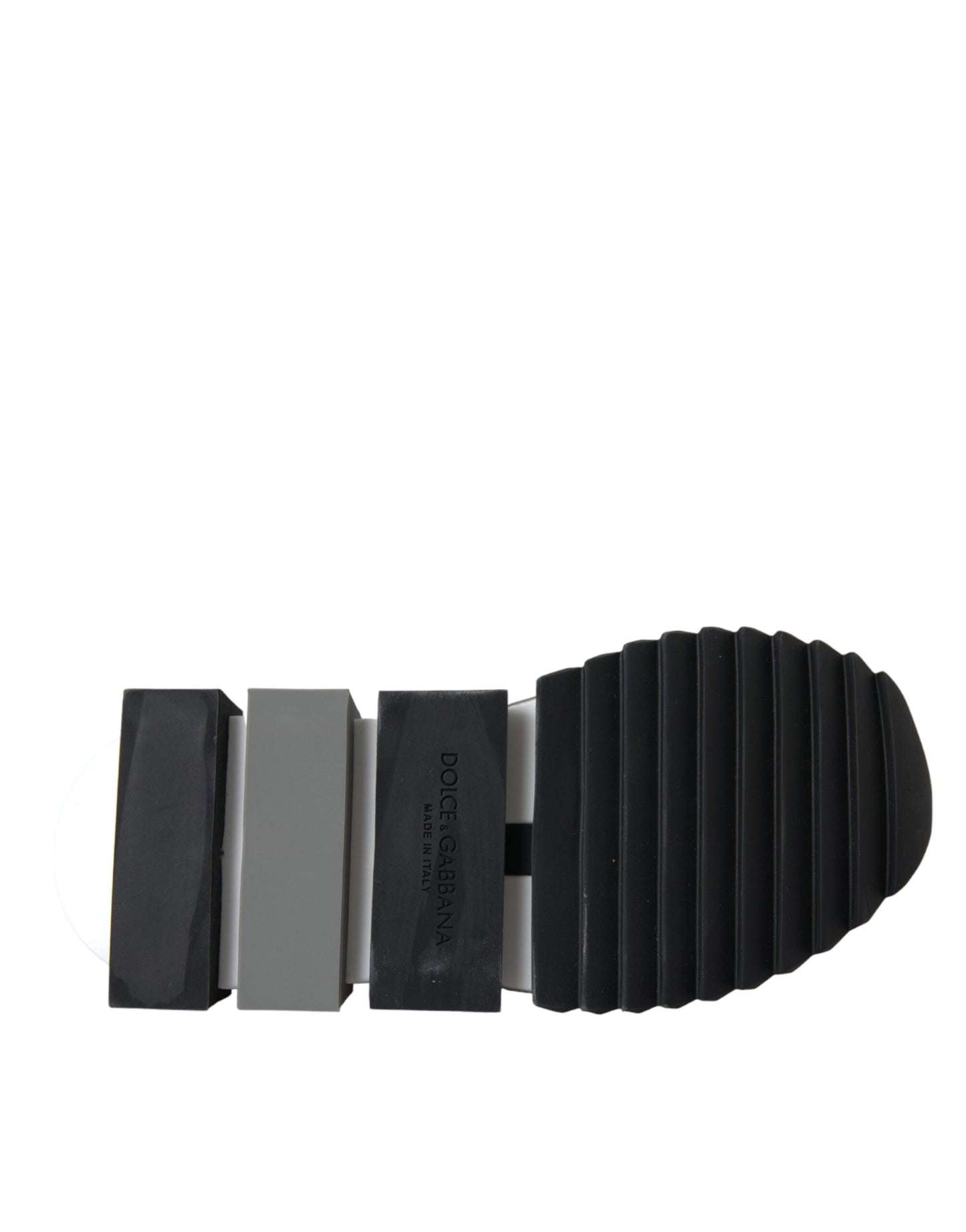 Dolce &amp; Gabbana Weiße Sorrento Kristalle Sneakers Schuhe