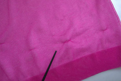 Dolce &amp; Gabbana – Transparentes Oberteil mit Rundhalsausschnitt und langen Ärmeln in Rosa