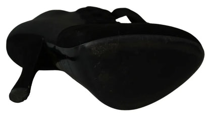 Dolce &amp; Gabbana Schwarze Wildleder Stretch Ankle Boots Booties Schuhe