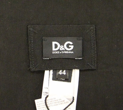 Dolce &amp; Gabbana Damen-Taillenkummerbund aus schwarzer Seide