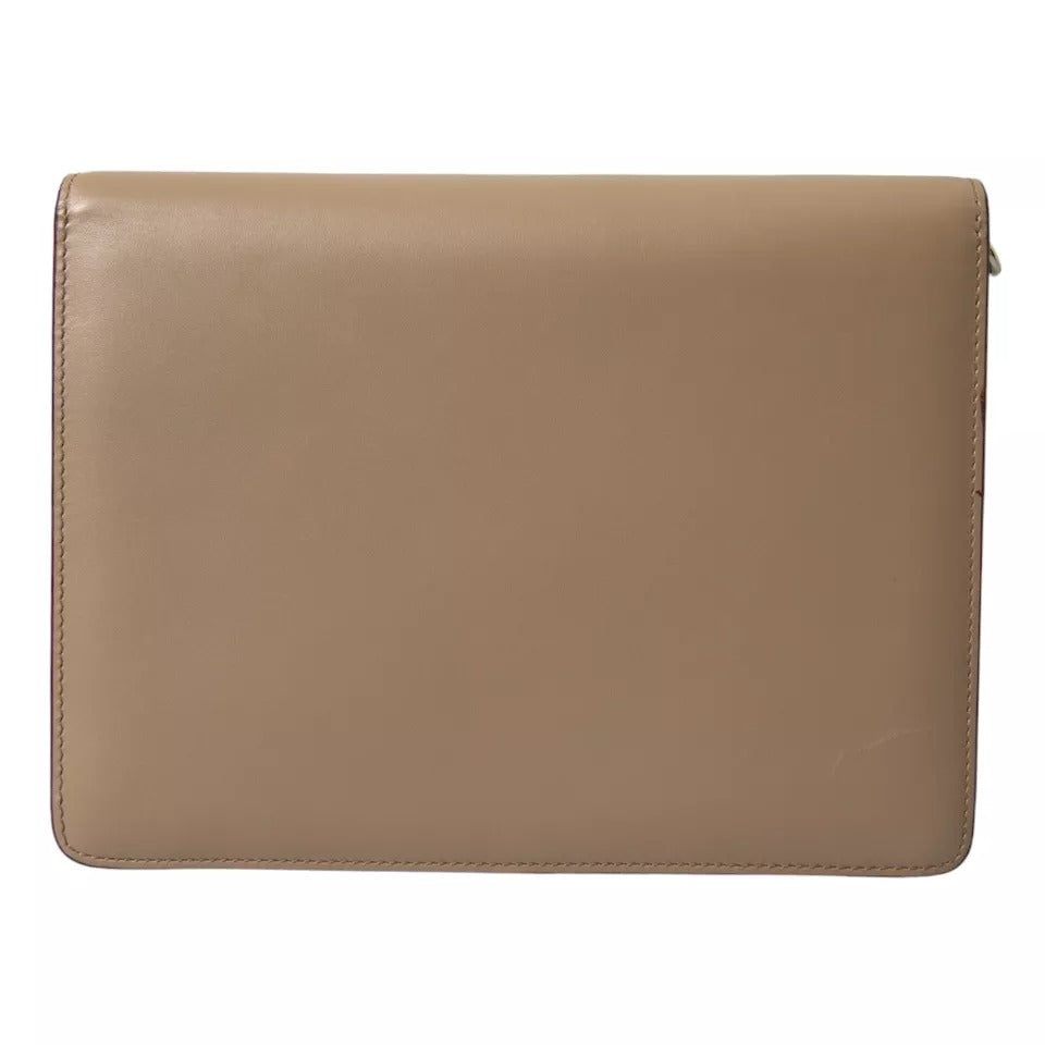 Dolce &amp; Gabbana – Mehrfarbige Schultertasche LUCIA aus Leder