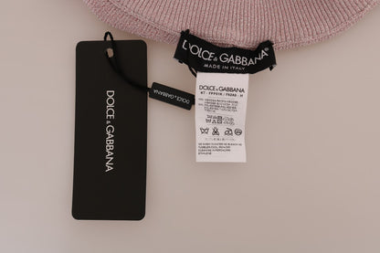 Dolce &amp; Gabbana – Strumpfhose mit Stretchbund in Rosa