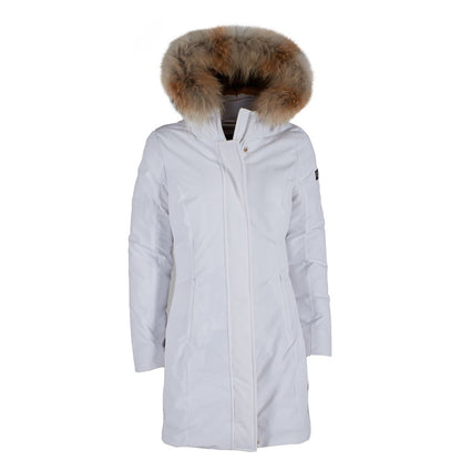 Yes Zee Weiße Nylon Damenjacke
