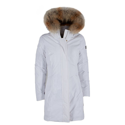 Yes Zee Weiße Nylon Damenjacke