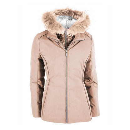 Yes Zee Beige Polyamid Damenjacke