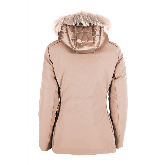 Yes Zee Beige Polyamid Damenjacke