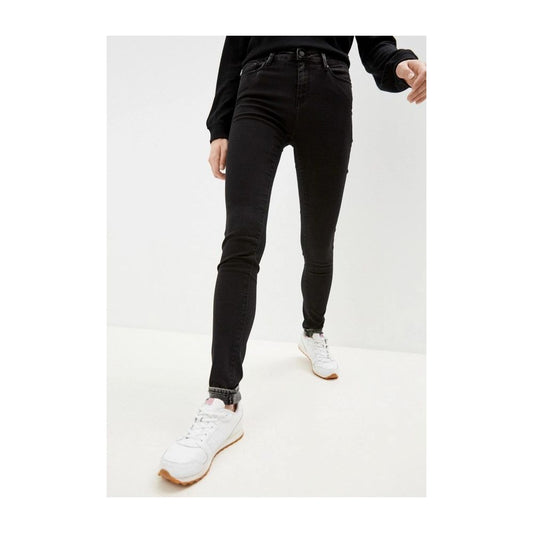 Love Moschino Schwarze Baumwolljeans für Damen