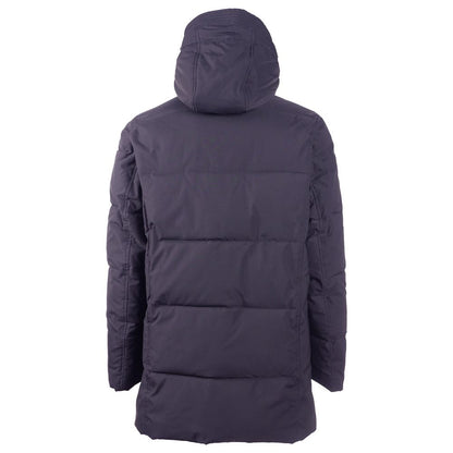 Emilio Romanelli Blaue Polyester-Herrenjacke