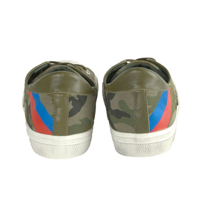 Philippe Model Herren-Sneaker aus grünem Leder