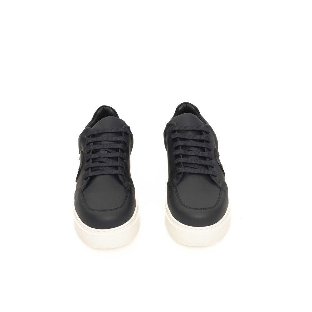 Cerruti 1881 Herren-Sneaker aus blauem Rindsleder