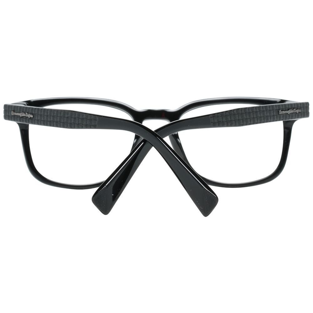 Ermenegildo Zegna Schwarze Herren-Brillenfassung