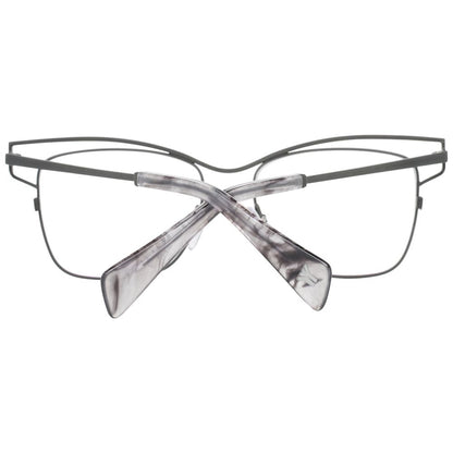 Yohji Yamamoto Graue Damen-Brillenfassung