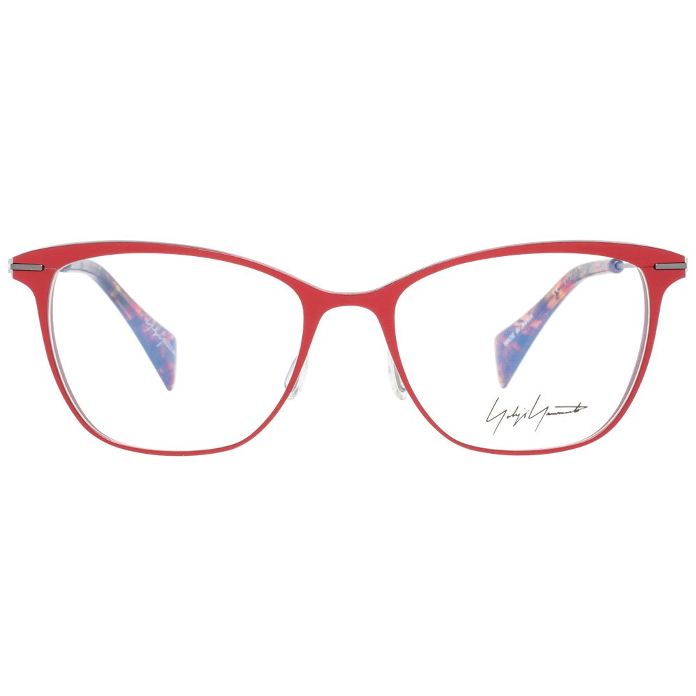 Yohji Yamamoto Rote Damen-Brillenfassung