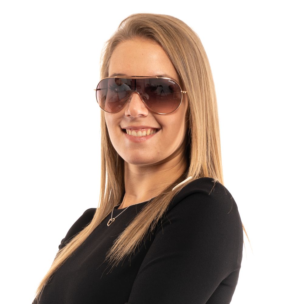 Guess Roségold Damen Sonnenbrille