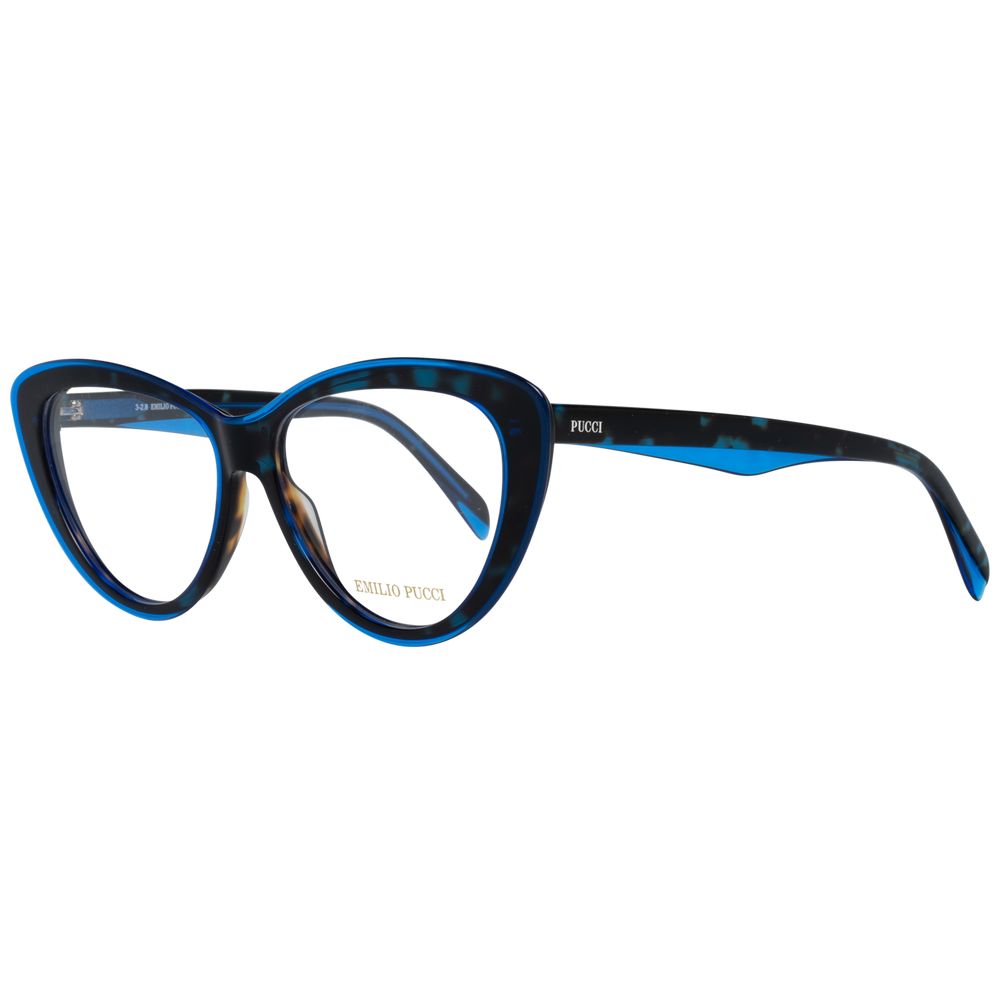 Emilio Pucci Blaue Damen-Brillenfassung