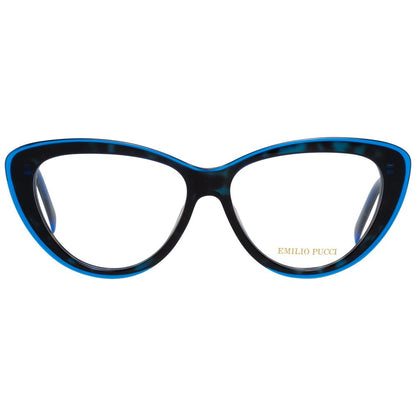 Emilio Pucci Blaue Damen-Brillenfassung