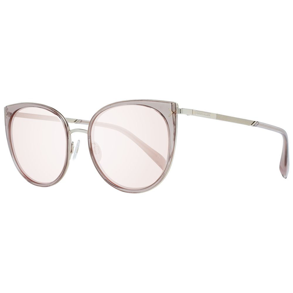 Karen Millen – Rosa Sonnenbrille für Damen
