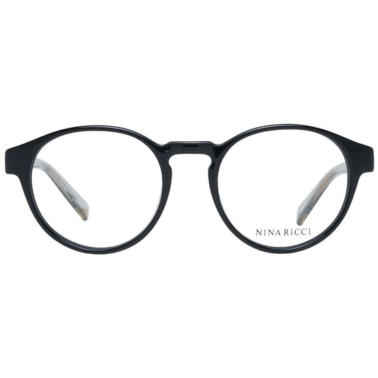 Nina Ricci Schwarze Kunststoffbrille (Gestell)