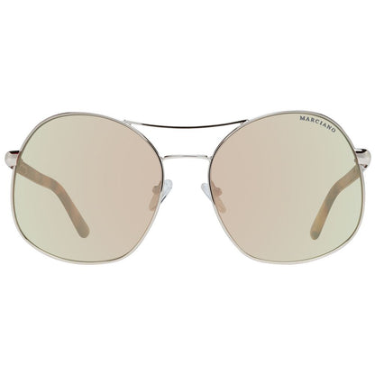 Marciano by Guess – Roségoldfarbene Sonnenbrille für Damen