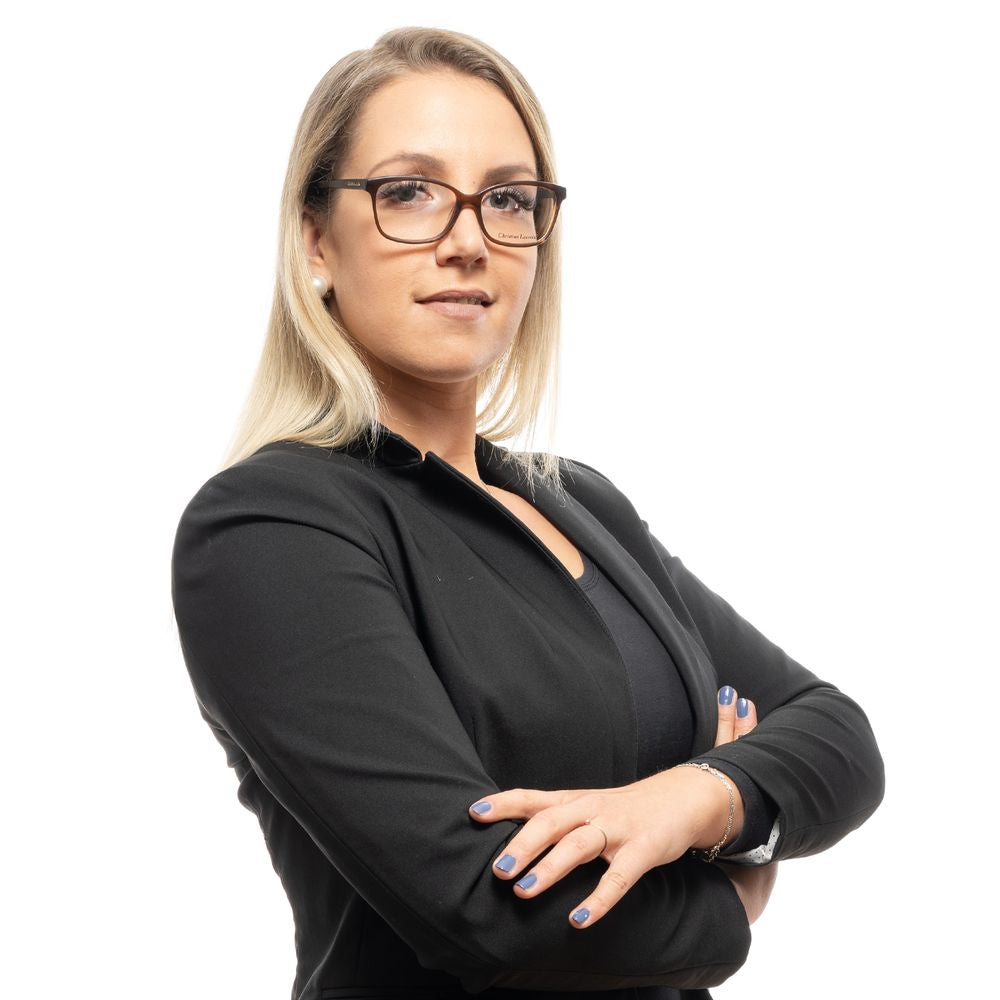 Christian Lacroix Braune Damen-Brillenfassung