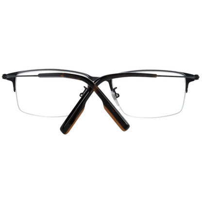 Ermenegildo Zegna Schwarze Metallbrille (Gestell)