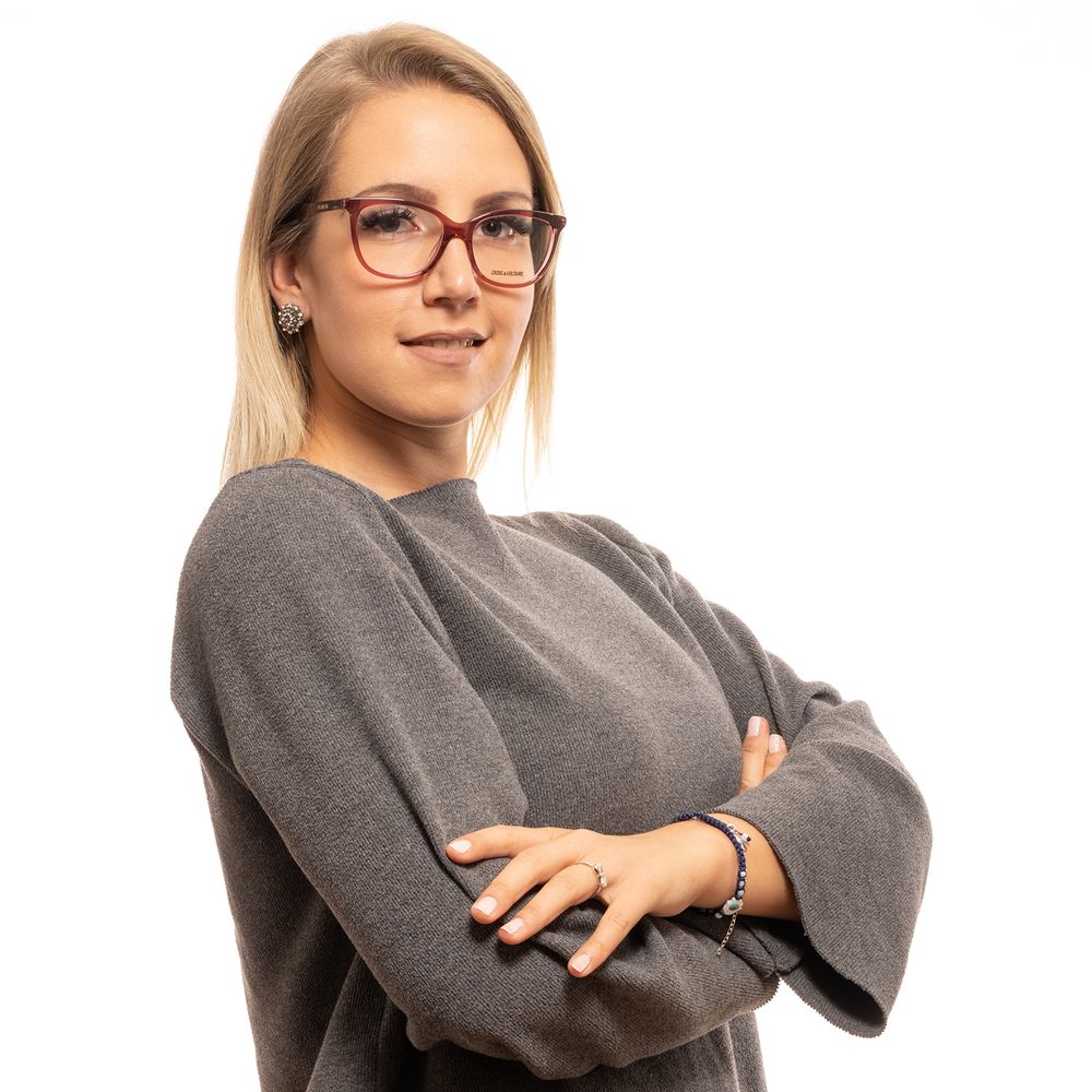 Zadig &amp; Voltaire Rote Damen-Brillenfassung