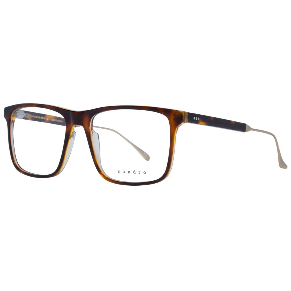 Sandro Brown Men Glasses Frame
