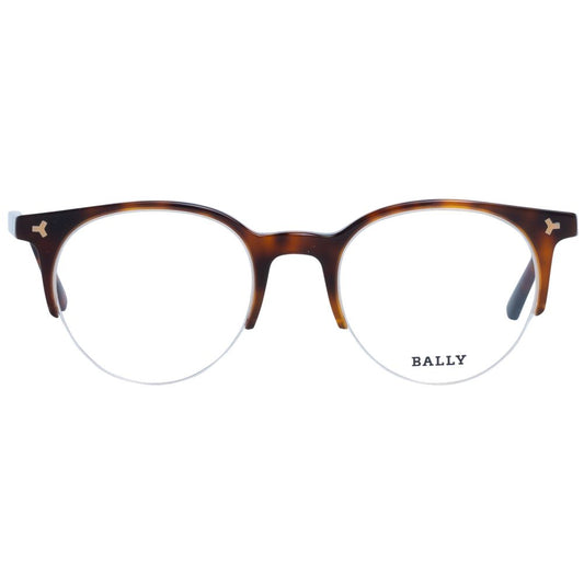 Bally Braune Unisex-Brillenfassung