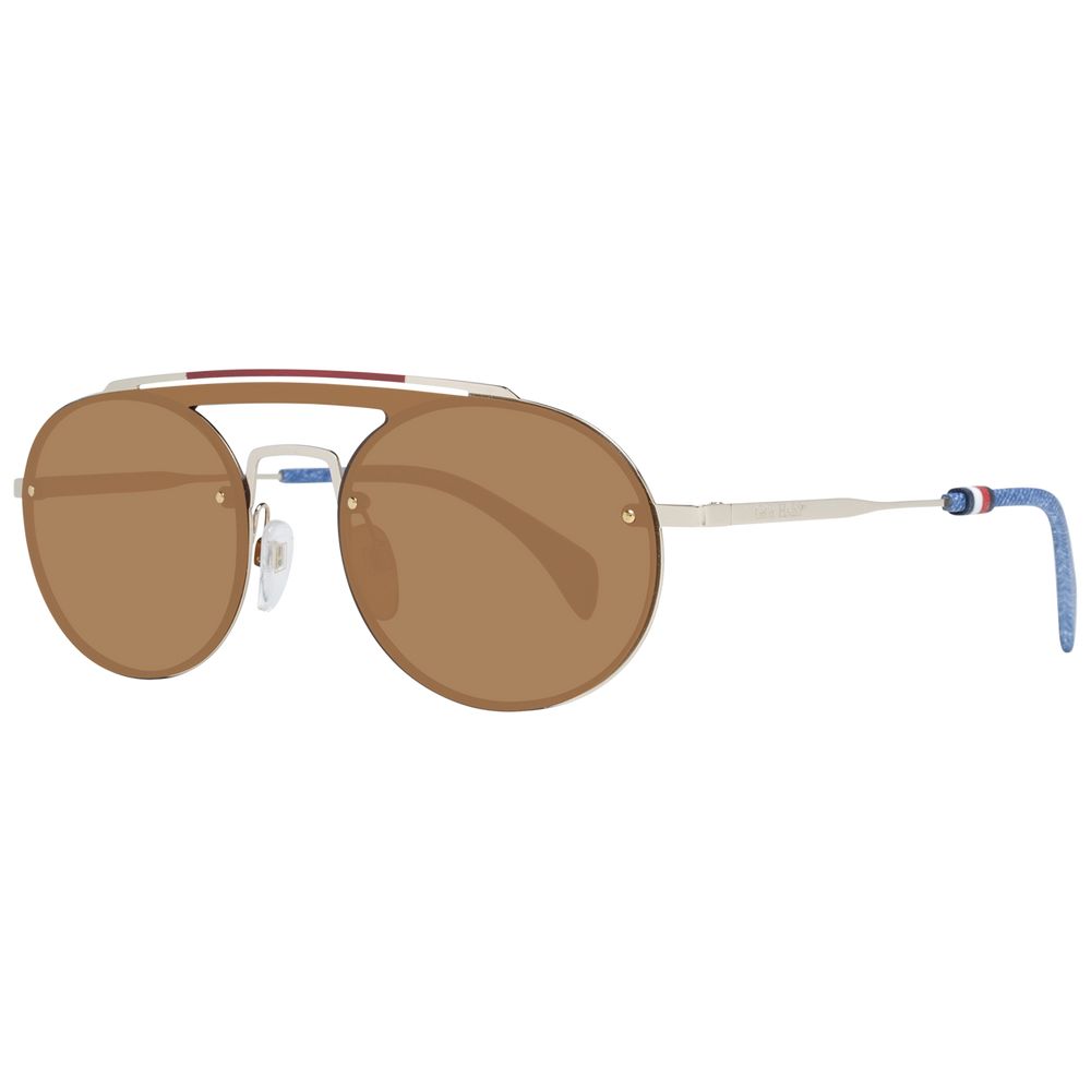 Tommy Hilfiger – Goldene Sonnenbrille für Damen