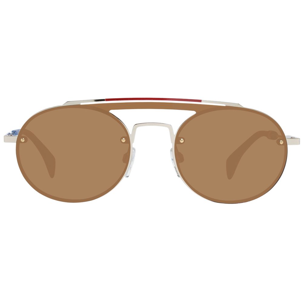 Tommy Hilfiger – Goldene Sonnenbrille für Damen