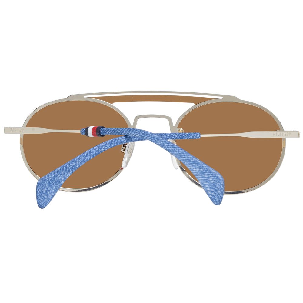 Tommy Hilfiger – Goldene Sonnenbrille für Damen