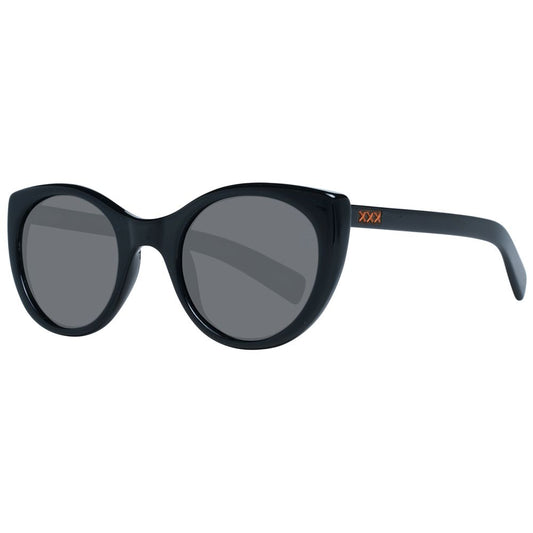 Ermenegildo Zegna Schwarze Unisex-Sonnenbrille