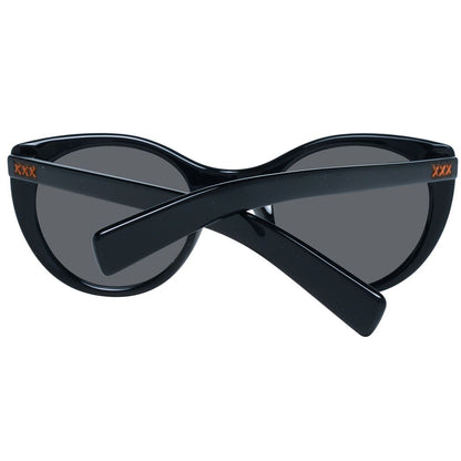 Ermenegildo Zegna Schwarze Unisex-Sonnenbrille