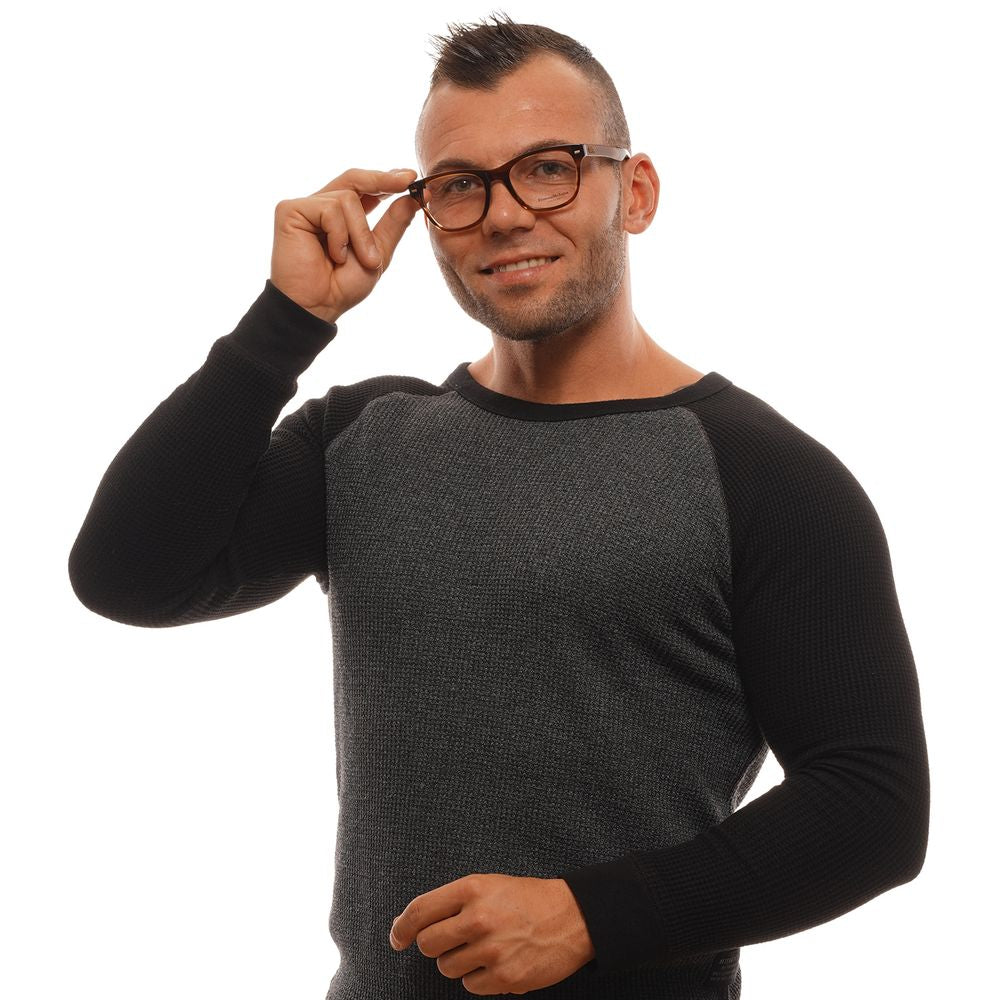 Ermenegildo Zegna Braune Herrenbrillenfassung