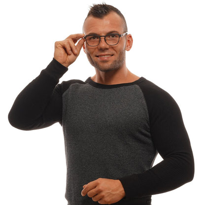 Ermenegildo Zegna Graue Herren-Brillenfassung