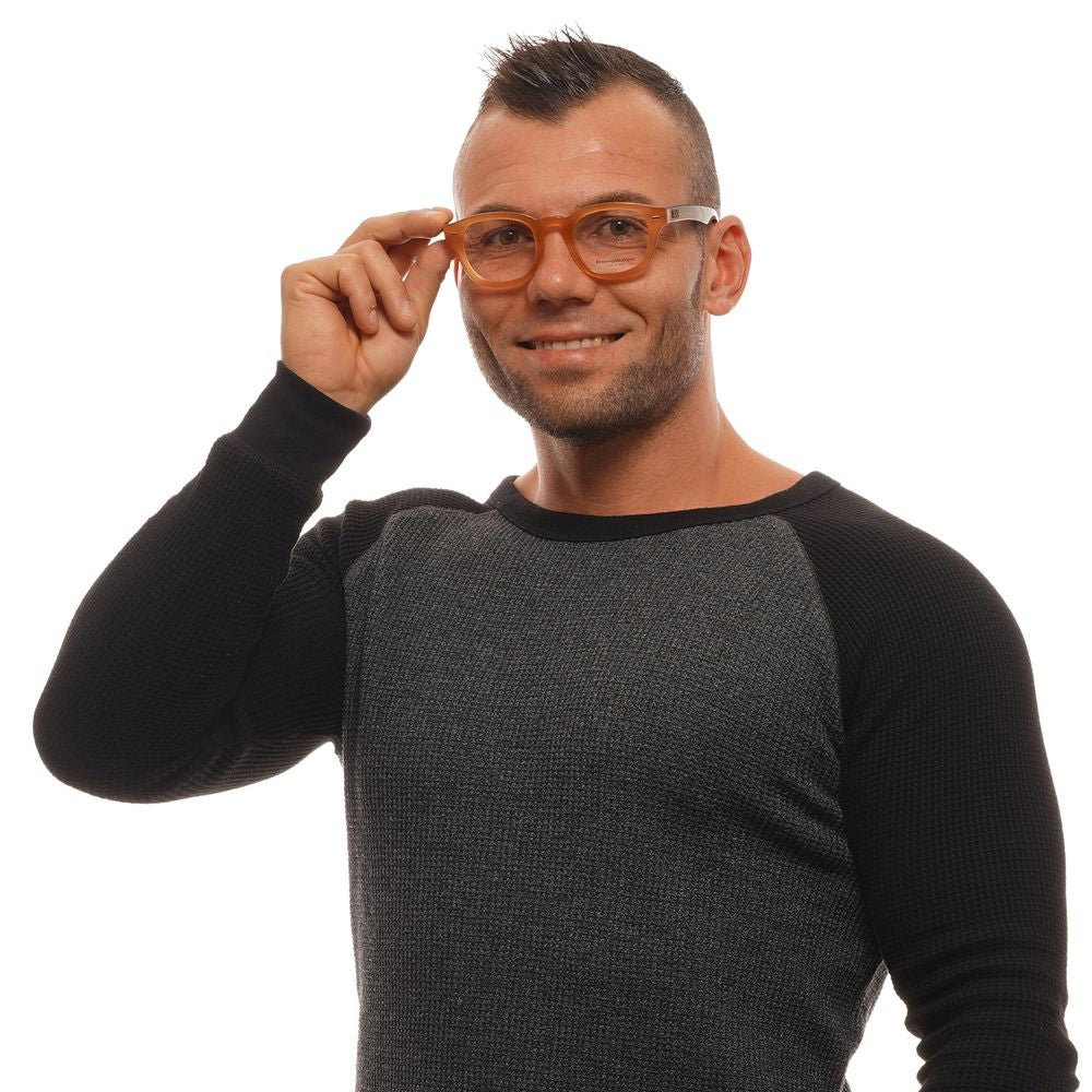 Ermenegildo Zegna Braune Herrenbrillenfassung