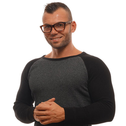 Ermenegildo Zegna Braune Herren-Brillenfassung