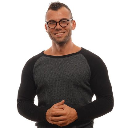 Ermenegildo Zegna Braune Herrenbrillenfassung