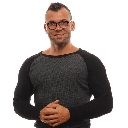 Ermenegildo Zegna Schwarze Herren-Brillenfassung